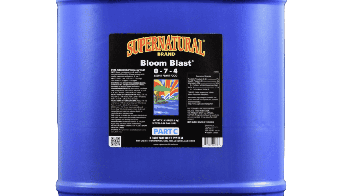 PART C Bloom Blast (500 ml – 20 L) | Supernatural Brand