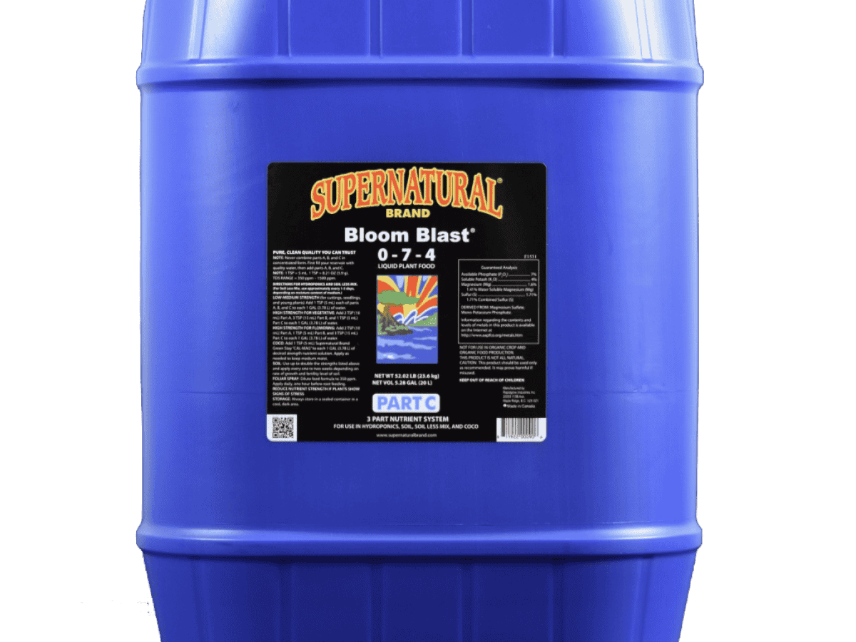 PART C Bloom Blast (500 ml – 20 L) | Supernatural Brand