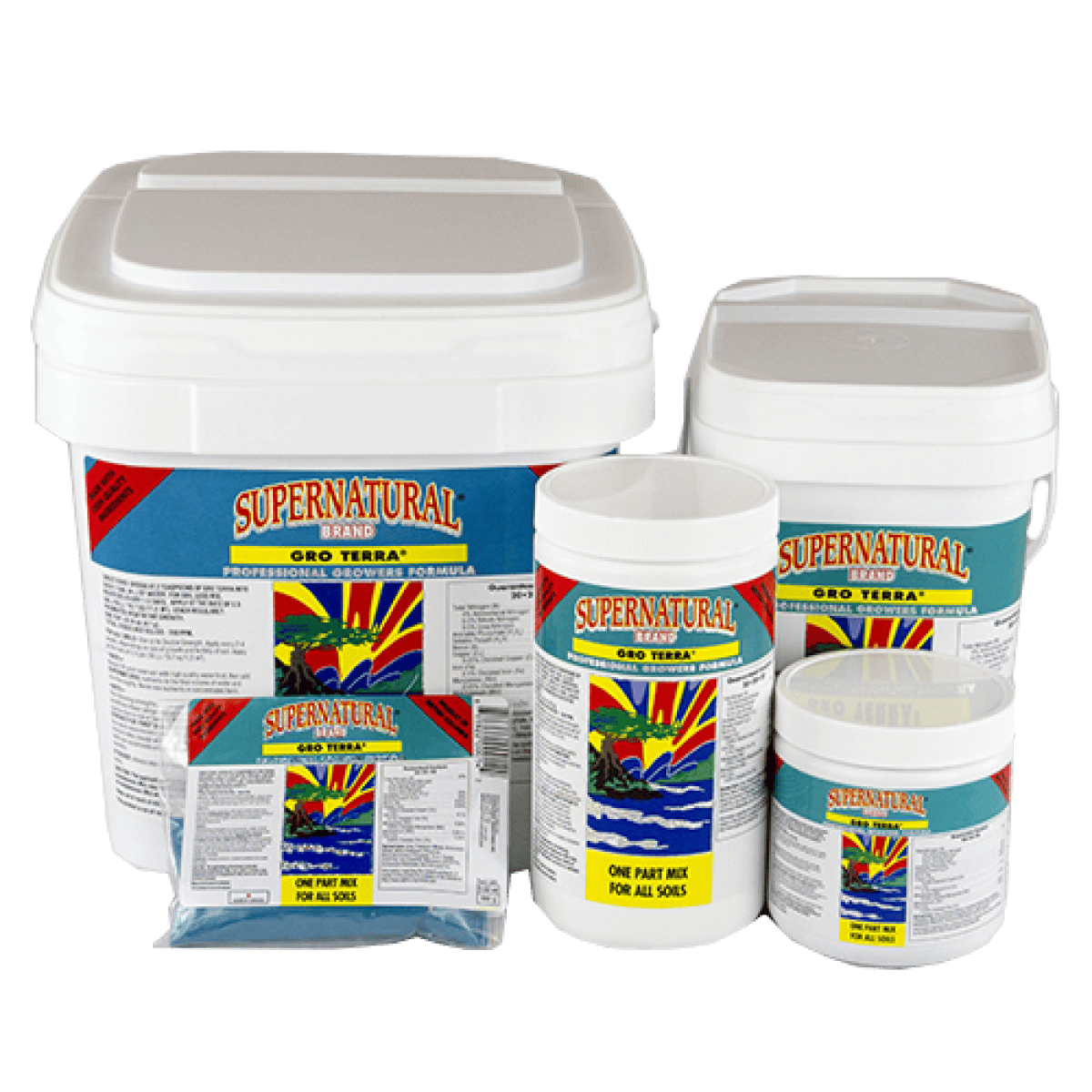GRO TERRA 20-20-20 (100 g – 10 kg) | Supernatural Brand